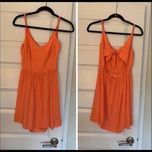 Parker 100% silk mini dress